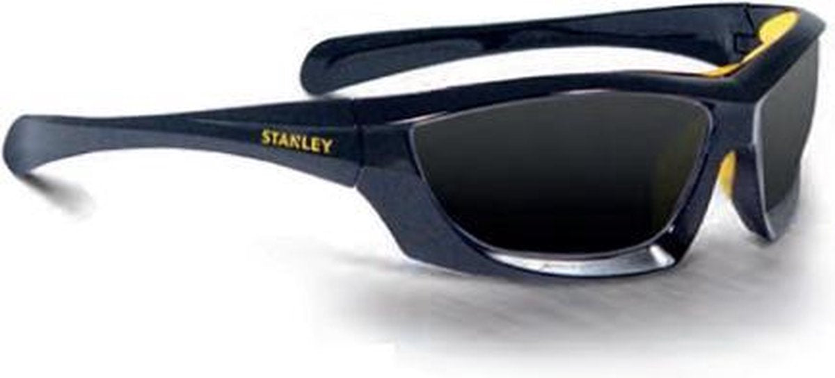 Lunettes de sécurité Stanley sy180 - monture complète - 1 pièce - couleur fumée avec lentille anti-rayures