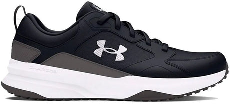 Under Armour UA Charged Edge-blk Baskets pour hommes - Noir - Castle Rock - Blanc