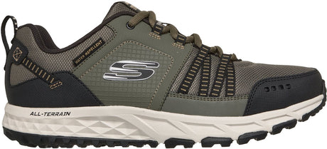 Chaussures de marche Skechers escape plan pour hommes - vert noir