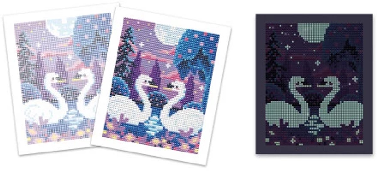 Janod - atelier - peinture diamant - clair de lune