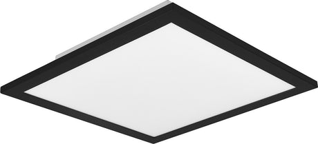 Rl live your light reality alpha - plafonnier - noir mat - incl. 1x SMD 13,5 W - montage mural et plafond - source lumineuse non remplaçable - non dimmable