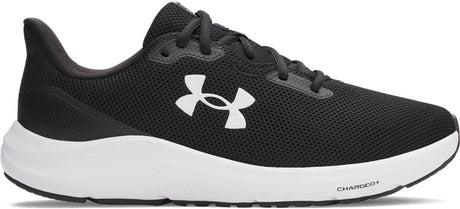 Chaussures de sport Under Armour UA Charged Pursuit 4 pour homme - noir - blanc