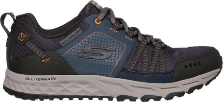 Skechers escape plan heren wandelschoenen - donkerblauw oranje