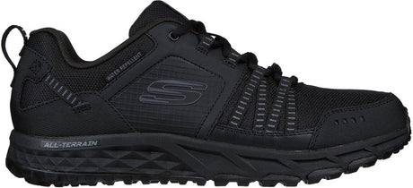Chaussures de marche Skechers escape plan pour hommes - noir