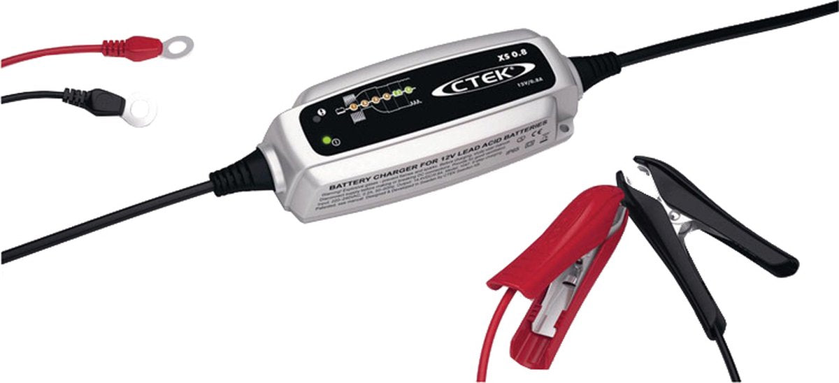 Ctek - chargeur de batterie c-tek xs 0.8 pour motos