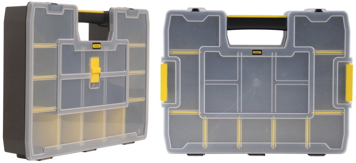 Pack bonus Stanley Sortmaster 2en1 organisateurs junior 1x 1-94-745 + 1x 1-97-483-stst1-79200