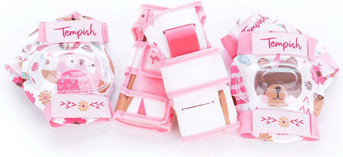 Tempish baby skate set wild rollers - filles - rose - taille 26-29