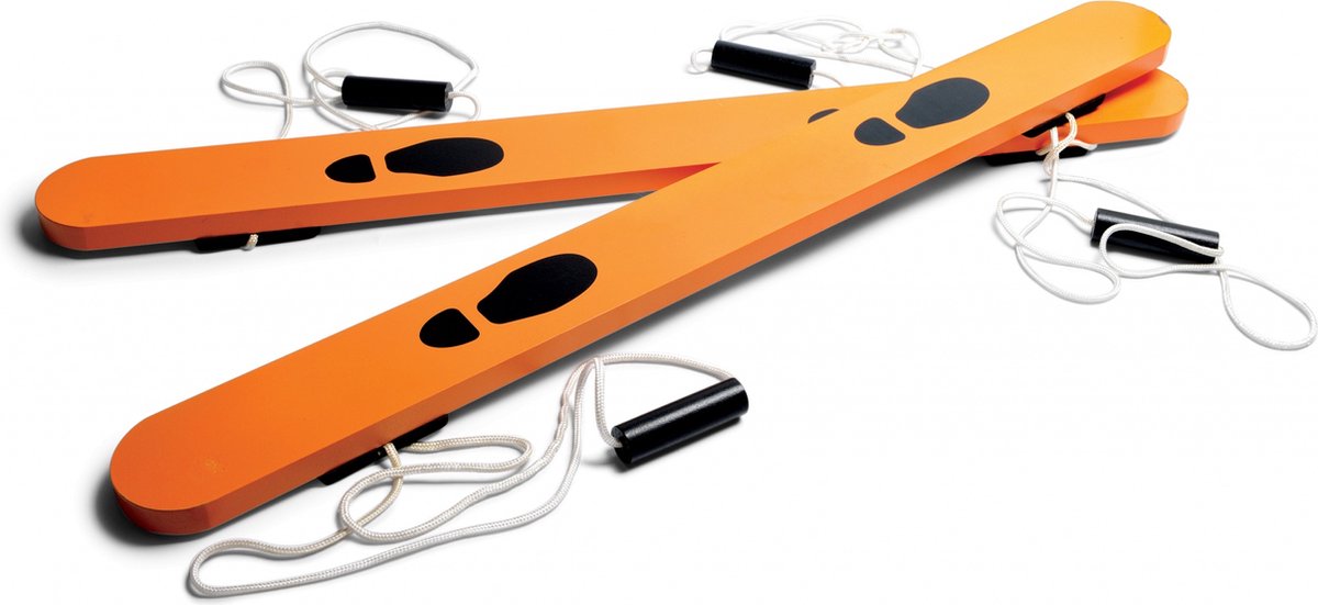 BS Toys skis de course en bois pour 2 personnes, 90 cm