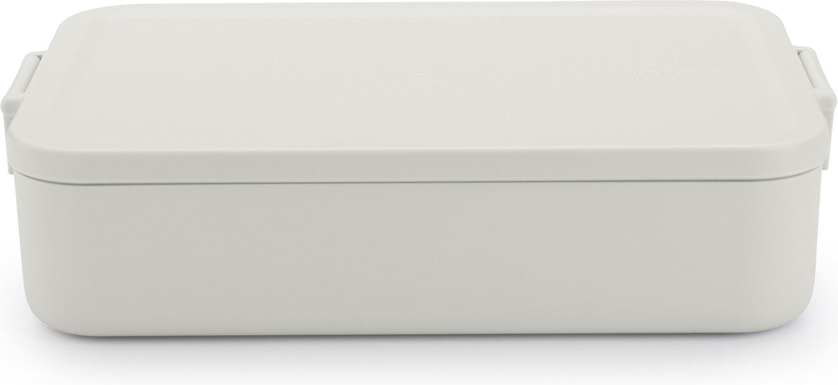 Brabantia boîte à lunch faire prendre grand gris clair | 2 pièces