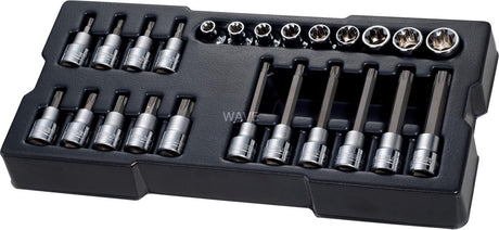 Jeu d'embouts Torx pour transmodule Stanley 1 2 hexagone 24 pièces