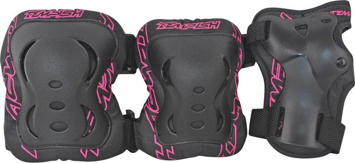 Tempish - fid - protection pour patins - pack de 3 - adultes - rose - xl