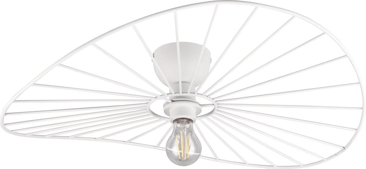 Rl live your light reality chapeau - plafonnier - blanc mat - excl. 1x e27 40w
