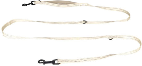 Explor duvoplus ligne de dressage Ultimate Fit Fashion pour chiens 220cm-25mm blanc antique