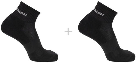 Chaussettes Salomon evasion - lot de 2 trekking outdoor - taille 36-38