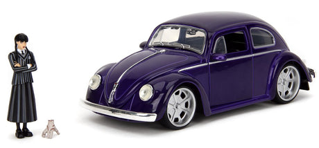 Jada Toys Wednesday Volkswagen Beetle modèle prêt à l'emploi de voiture de tourisme (modèle)