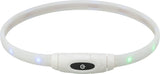 Trixie collier pour chien lumineux USB silicone rechargeable multicolore