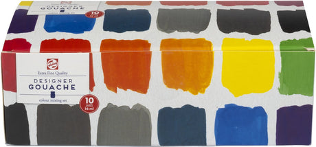 Coffret Talens gouache extra fine, flacons 10x16ml