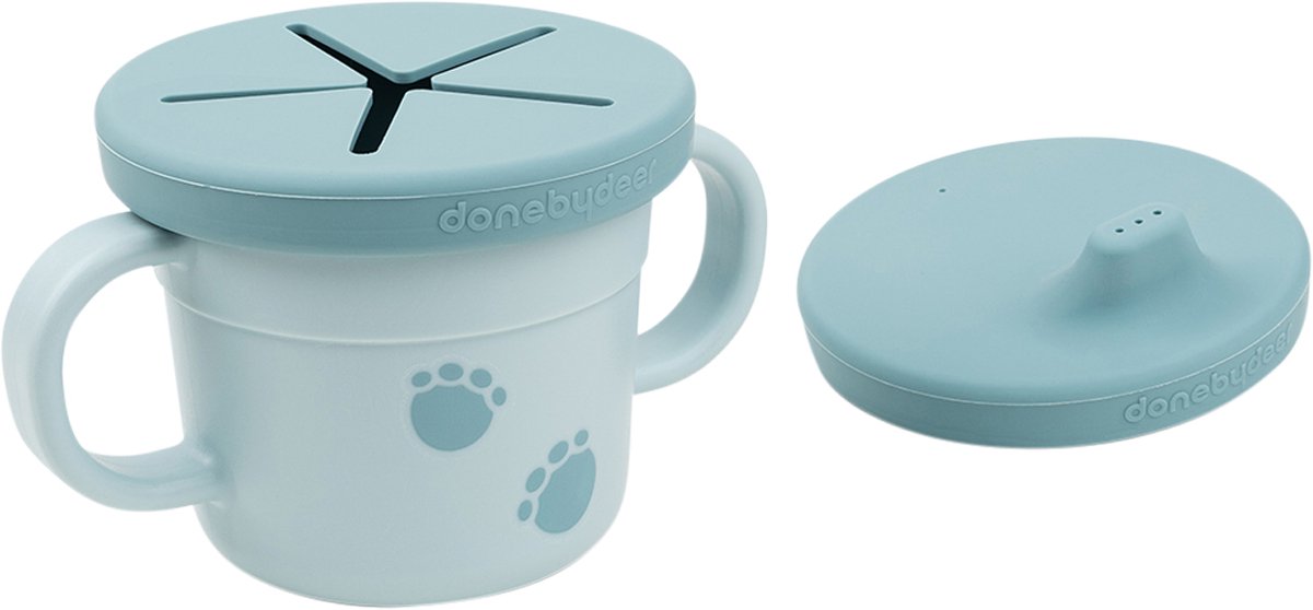 Tasse à bec verseur Done by Deer Elphee bleu, 215ml