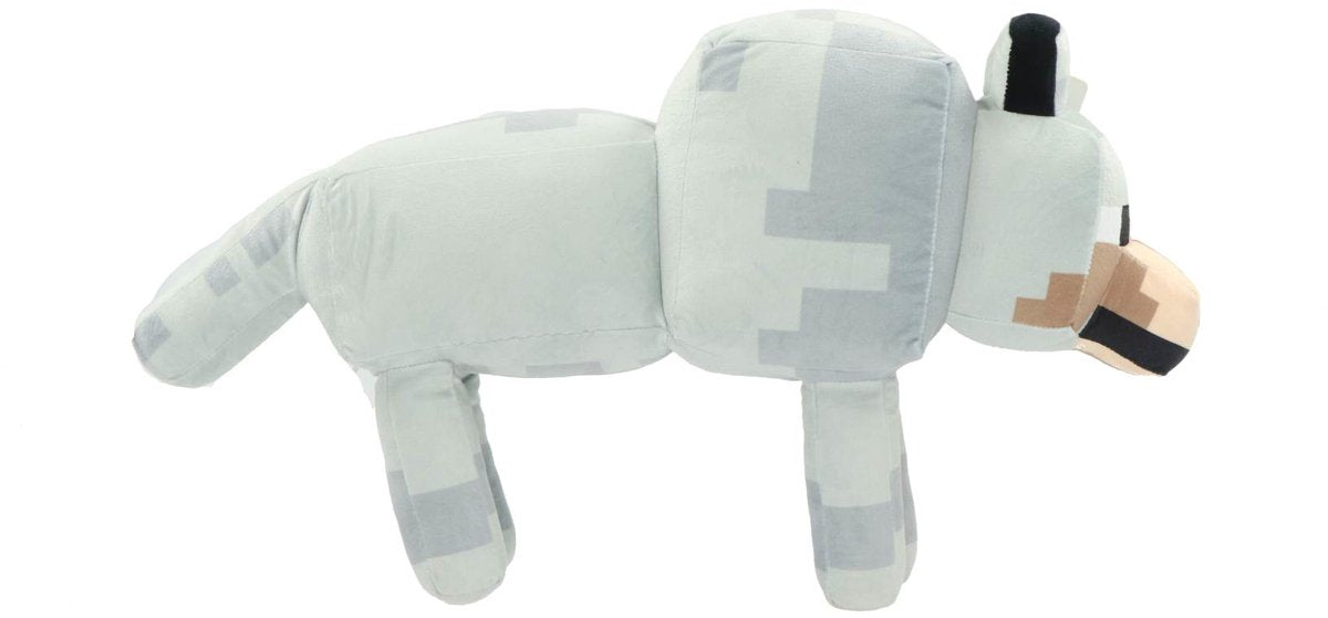 Peluche loup Ottosimon minecraft peluche 44 cm.