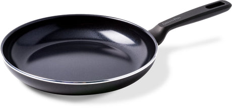 Poêle Greenpan Memphis 20 cm - revêtement antiadhésif sans PFA - poêle à induction - poêle en céramique - passe au four jusqu'à 160°c - poignées froides - sans couvercle - noir