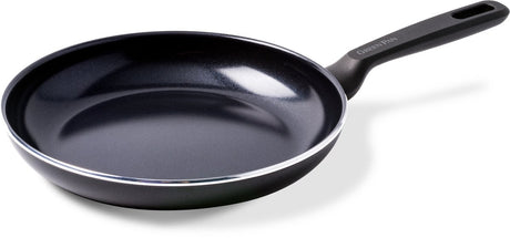 Poêle Greenpan Memphis 28 cm - revêtement antiadhésif sans PFA - poêle à induction - poêle en céramique - passe au four jusqu'à 160°c - poignées froides - sans couvercle - noir