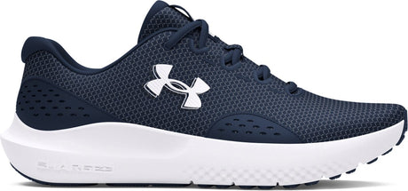 Under Armour UA Charged Surge 4-Blu Chaussures de sport pour hommes - Academy - Blanc