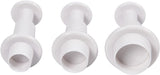Société créative https : www.ccobby.nl formes découpées-avec-stamp-circle-d-1-1-1-3-1-7-cm-white-3-piece-1-box
