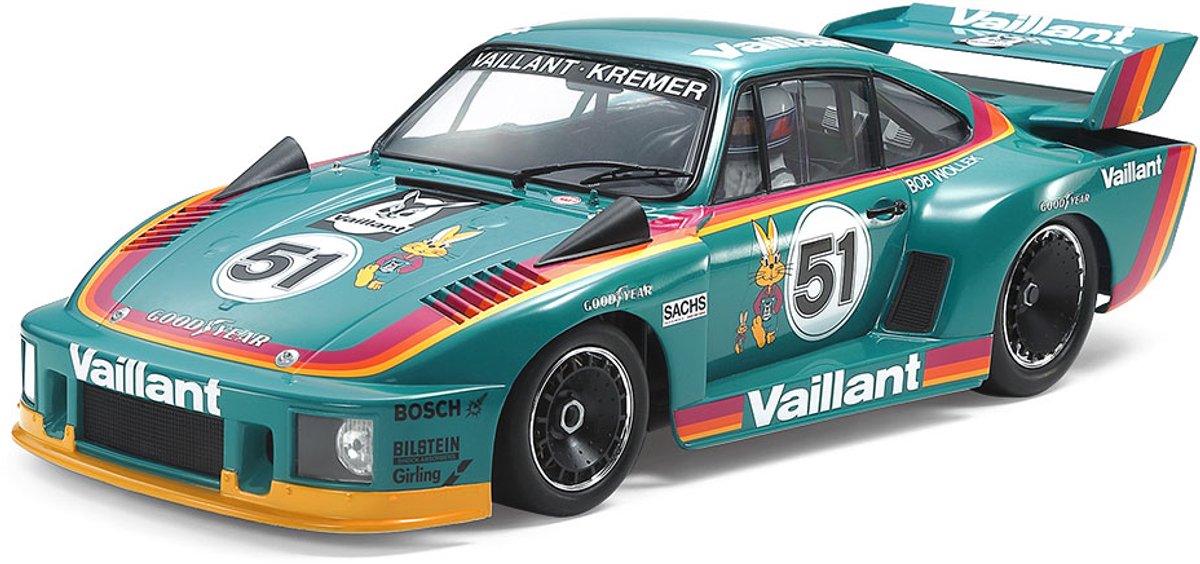 Tamiya modèle kit voiture - 20071 porsche 935 vaillant voiture de course plastique - 1:20 - modèle kit