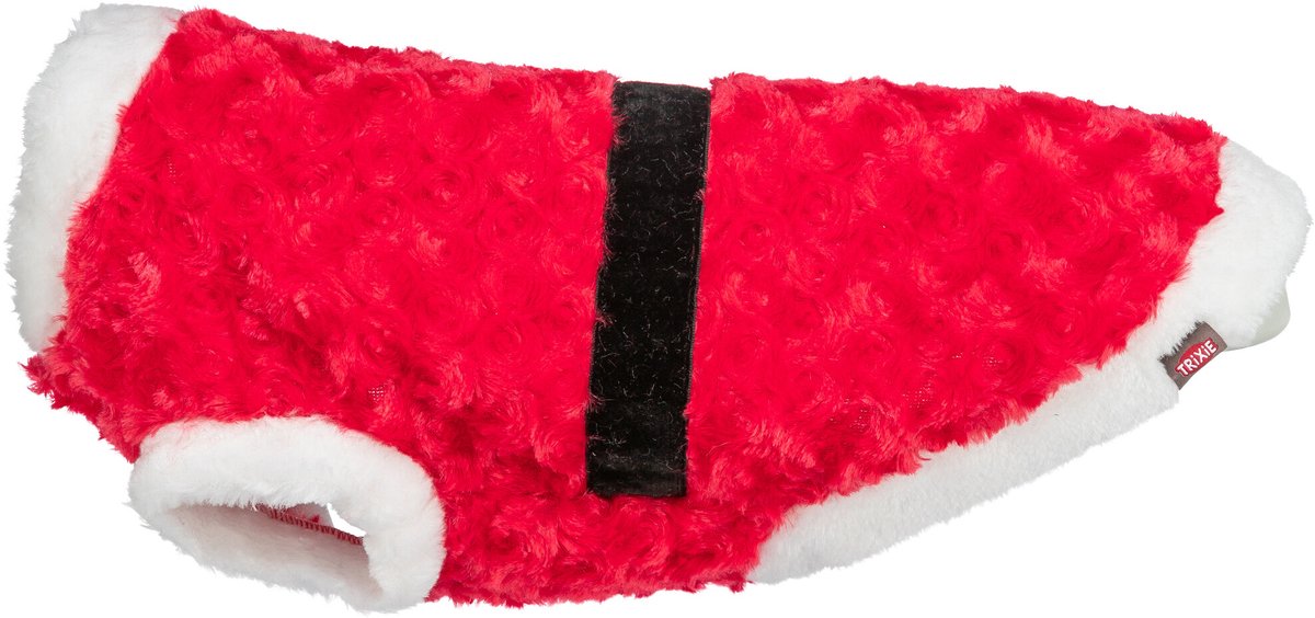 Trixie manteau de Noël pour chien Père Noël en peluche rouge 35 cm