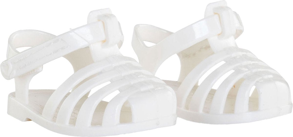Corolle sandales poupée accessoire blanc 36cm mon grand poupon.