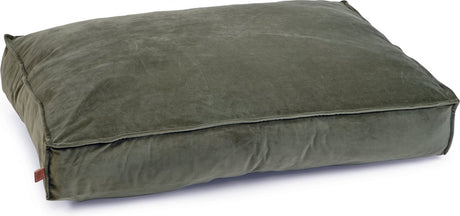 Designed by lotte nalino - hondenkussen - fluweel - velvet - groen - 100x70x15 cm