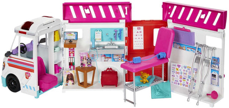 Barbie, tu peux être n'importe quoi - ambulance - avec lumière et son
