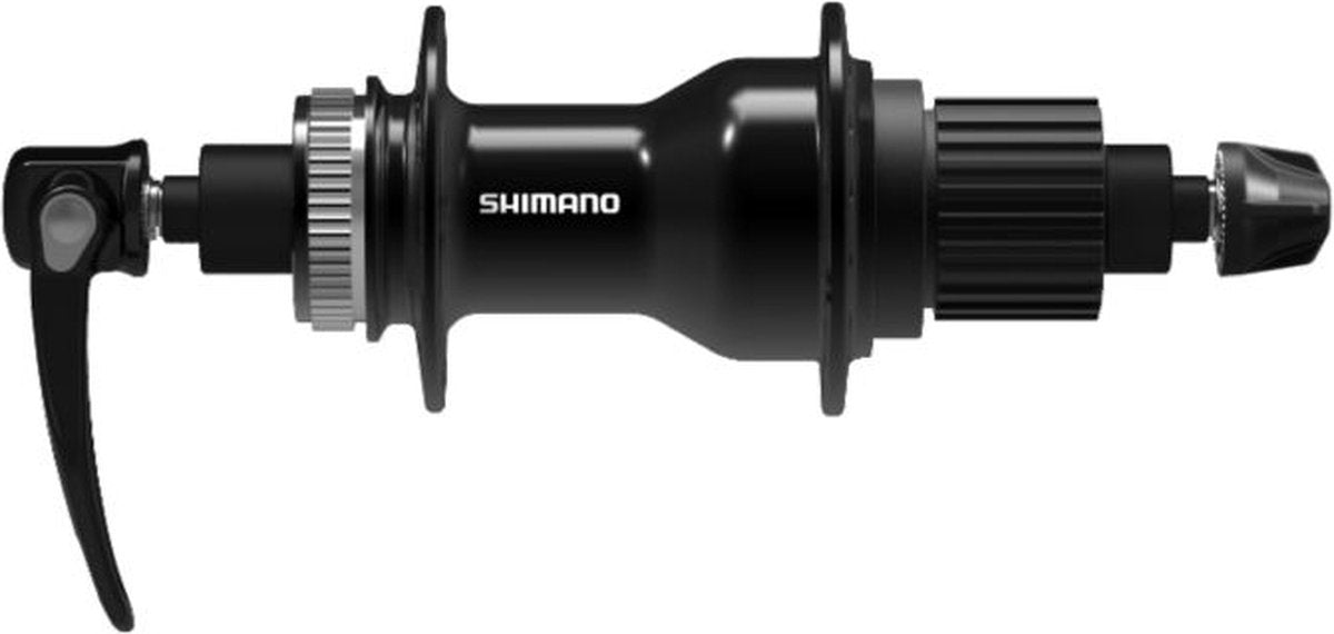 Moyeu arrière Shimano deore qc500-ms argent 28h 12 x 135 mm