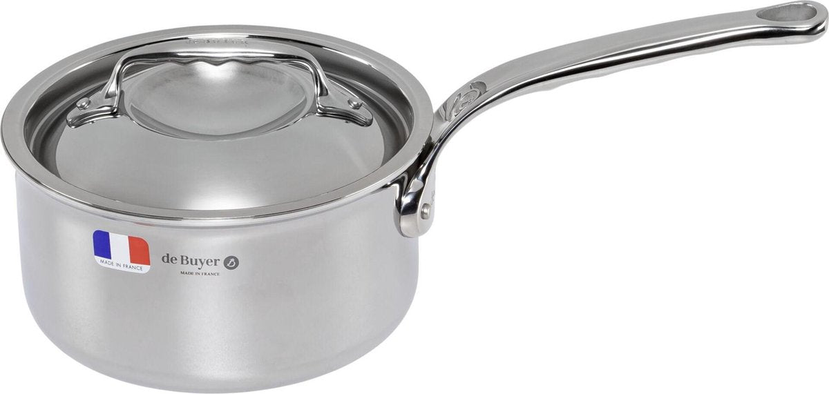 Casserole affinité Debuyer de Buyer avec couvercle - ø 18cm - inox
