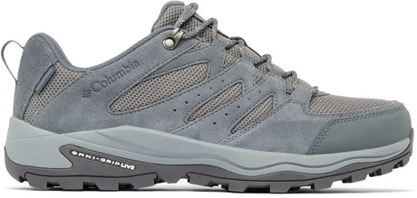 Chaussures de randonnée imperméables pour hommes Columbia redmond™ iv low - graphite, citron haze