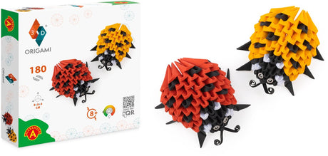 Alexander jouets origami 3d coccinelles - origami 3d