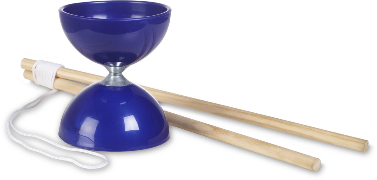 Bs toys diabolo avec bâtons bleu