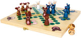 Small foot - jeu ludo en bois animaux de la ferme