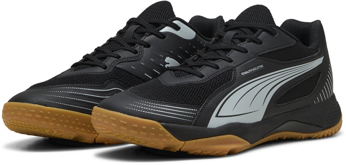 Chaussures de sport unisexe Puma solarflash iii - noir-gris clair froid