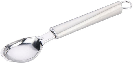 Alpina ijsschep - ijslepel 21cm - rvs ijsschepper - zilver