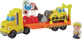 Camion Abrick avec excavateur