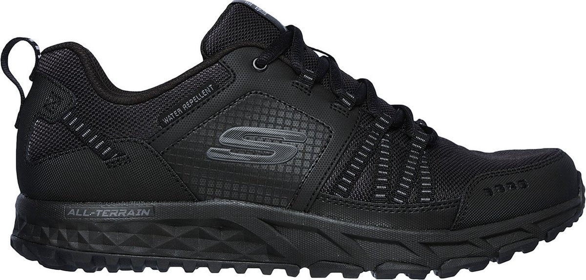 Chaussures de marche Skechers escape plan pour hommes - noir
