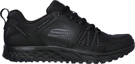 Chaussures de marche Skechers escape plan pour hommes - noir