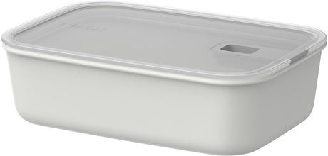 Mepal vershouddoos easyclip - 1.5 l - vershoudbakjes met schuifsluiting - geschikt voor magnetron. stoomoven. koelkast en vriezer - nordic white