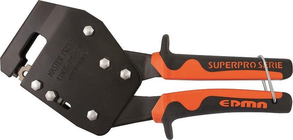 Pince de raccordement profilé Edma avec levier, pince de fixation à une seule main