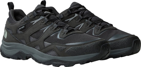 The north face m hedgehog 3 wp chaussures de randonnée pour hommes - noir tnf - gris asphalte