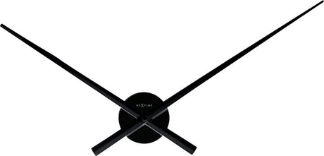 Nexttime ne-3118zw horloge murale dia. 70 cm, noir, 'mains'