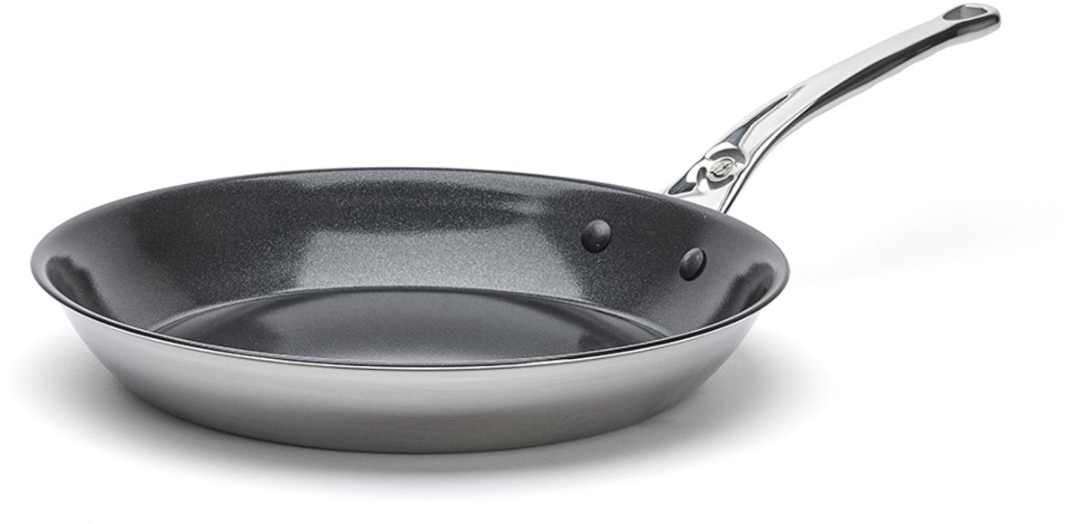 Poêle Debuyer de Buyer - affinité - inox - revêtement céramique - 28cm - sans pfas