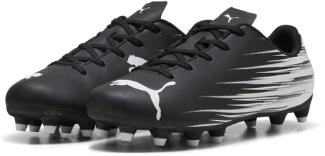 Puma attacanto ii fg ag jr chaussures de sport unisexe - noir-blanc