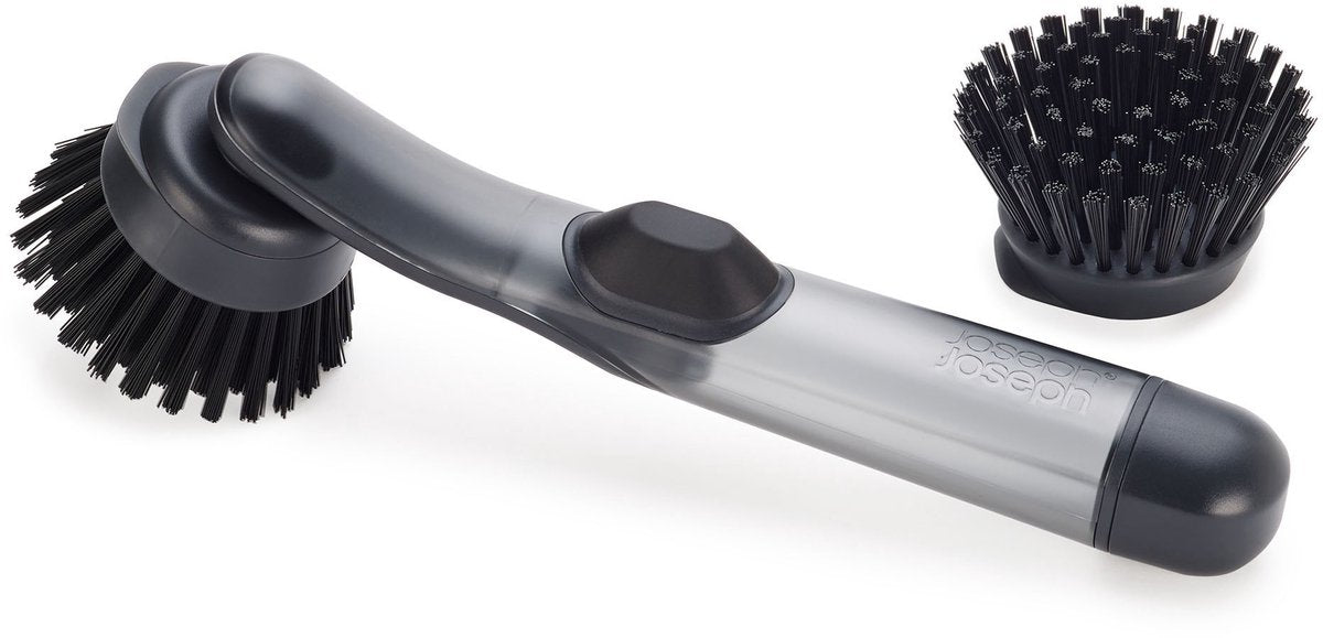Joseph Joseph Sinktech Brosse distributrice de liquide vaisselle, avec tête de rechange